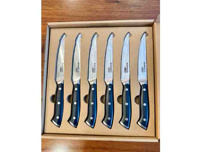 Iron Chef Geoffrey Zakarian German Steel Steak Knife Set - Photo 2