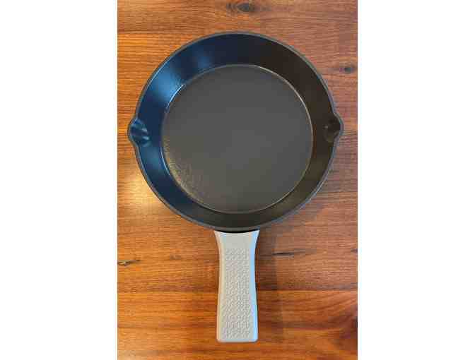 Iron Chef Geoffrey Zakarian 10" Non-stick Cast Iron Skillet - Photo 2