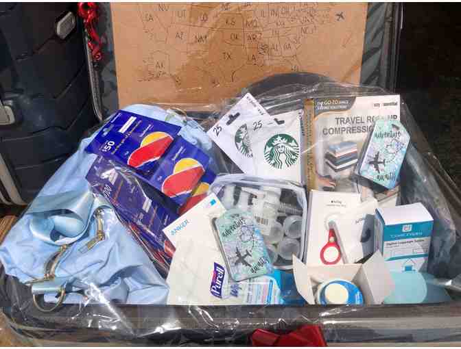 Up, Up, & Away Travel Package donated by T1 group families