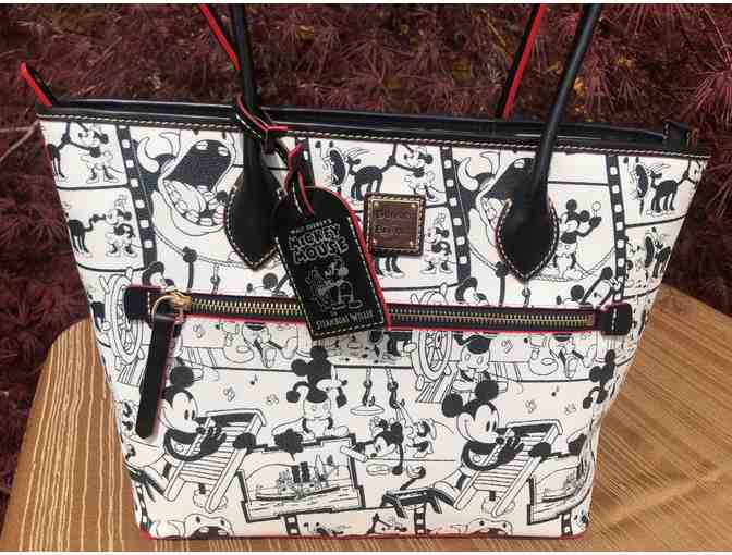 Retired Steamboat Willie Mickey Dooney And Bourke Tote Purse