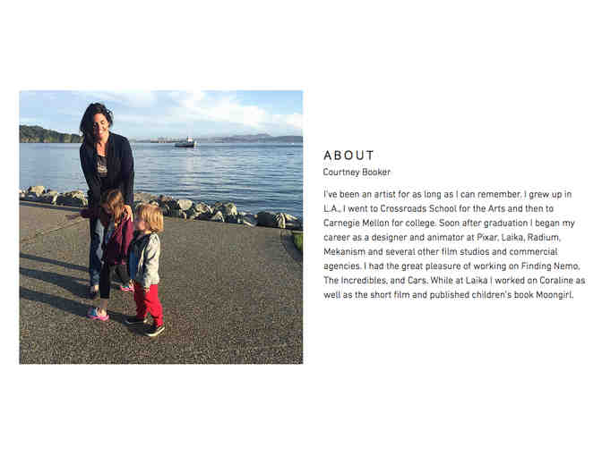 Custom painted portrait of child or pet