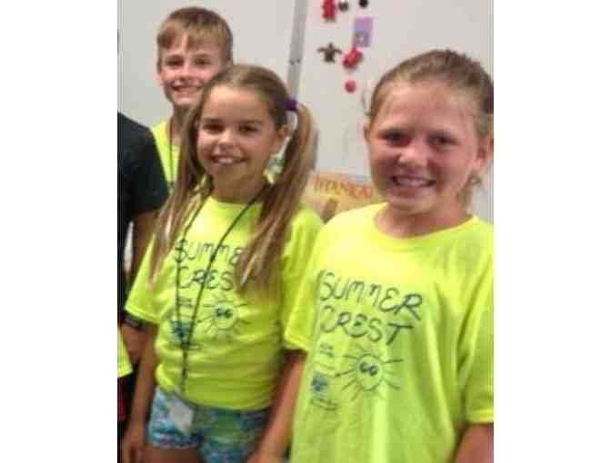 Certificate for $350 for SummerCrest camp tuition