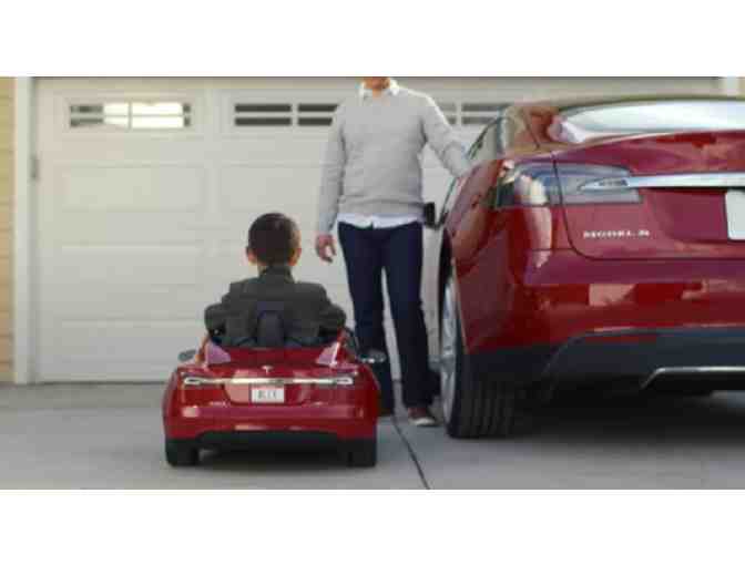 Tesla Model S For Kids by Radio Flyer