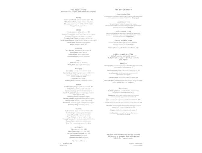 Oxford Exchange Lunch for Four