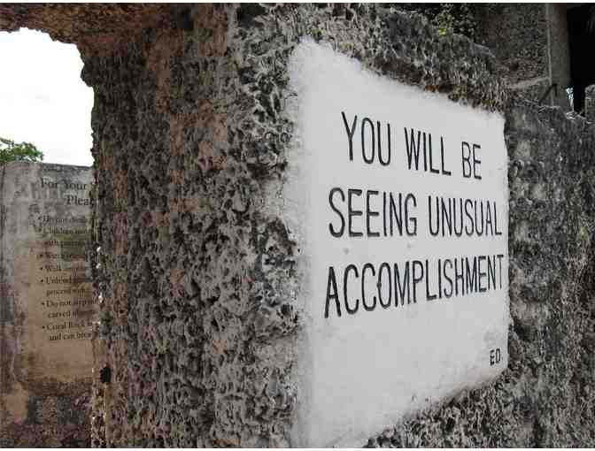 Coral Castle Museum - Miami, FL. - Two (2) Admission Tickets