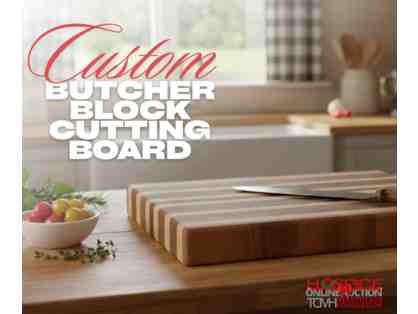 Custom Handcrafted Butcher Block Cutting Board