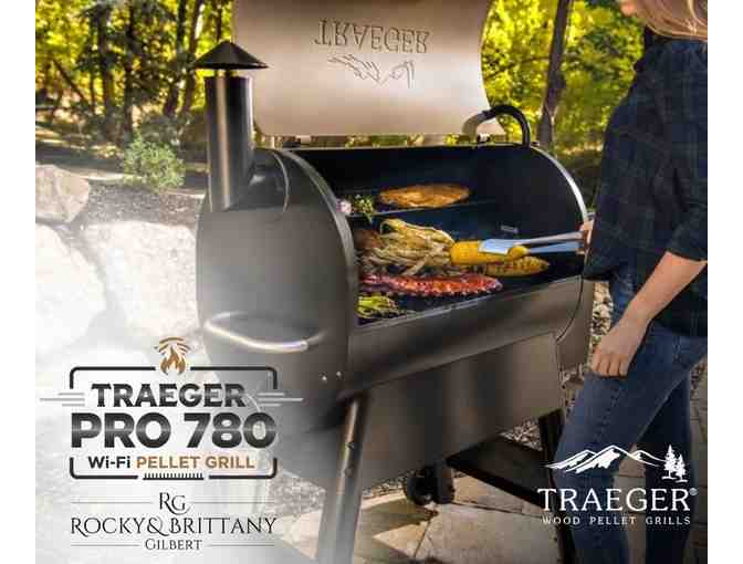 Master the Art of Wood-Fired Flavor: Traeger Pro 780 Wi-Fi Pellet Grill and Smoker - Photo 1