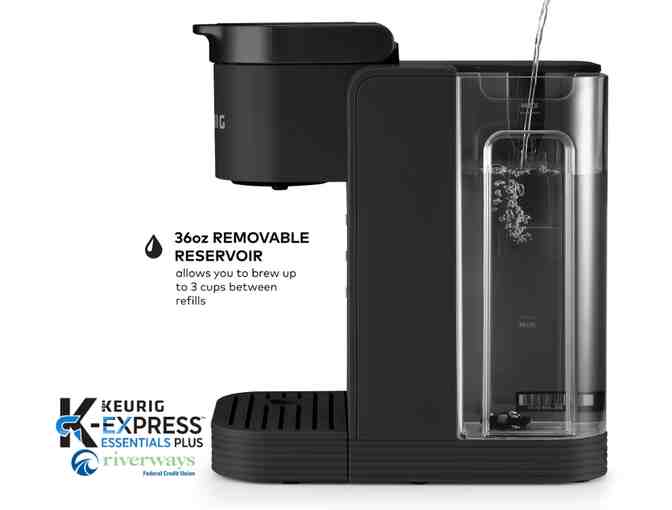 Keurig K-Express Essentials Plus Iced and Hot Single-Serve K-Cup Pod Coffee Maker - Photo 5
