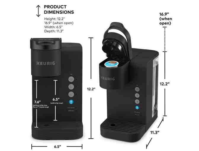 Keurig K-Express Essentials Plus Iced and Hot Single-Serve K-Cup Pod Coffee Maker - Photo 6