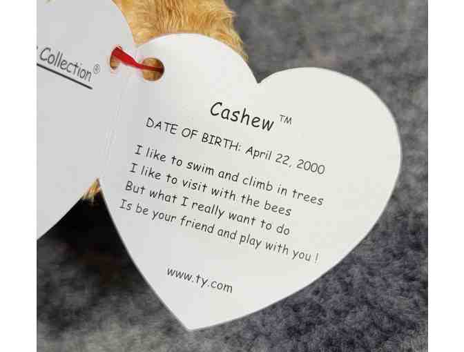 TY Beanie Buddy and Baby - Cashew