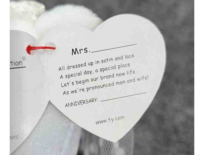 TY Beanie Baby Mr. and Mrs. Wedding Bears