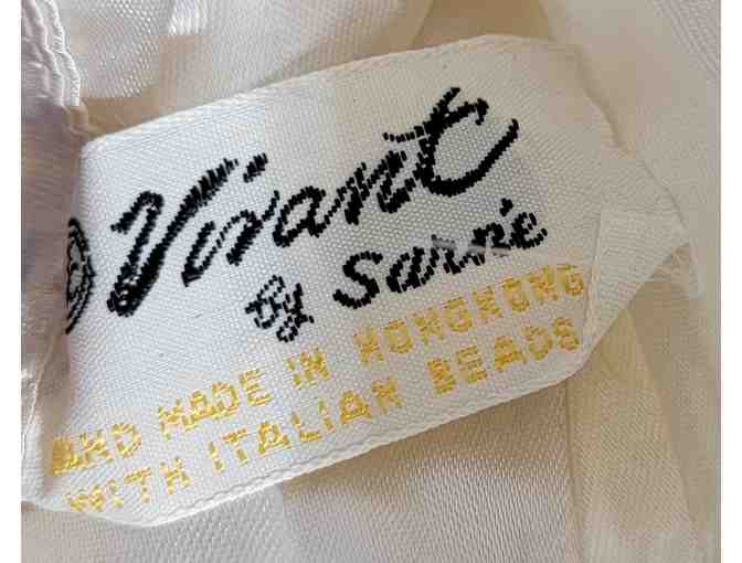 Virant By Sarn'e - Vintage mid-century clutch with Italian beads