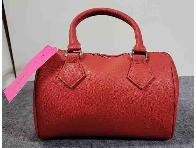 Betsey Johnson crossbody bag with red heart studs - NWT