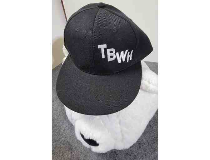 Teddy Bears with Heart Baseball Cap - Black - New