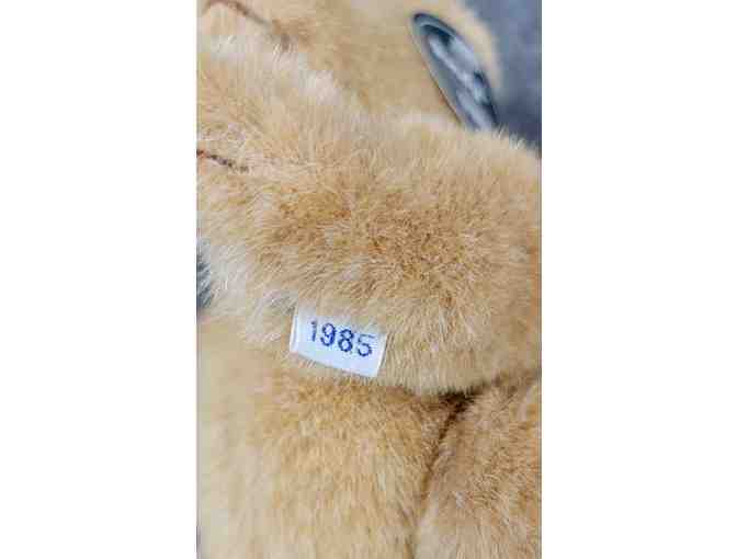 Gund Collectors Classic Brown Teddy Bear Plush 6' Jointed Vintage 1985 with tags