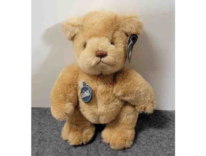 Gund Collectors Classic Brown Teddy Bear Plush 6' Jointed Vintage 1985 with tags