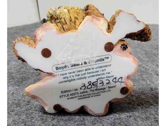 Boyds Bears & Friends - Justina ... The Message 'Bearer' 38E/3244