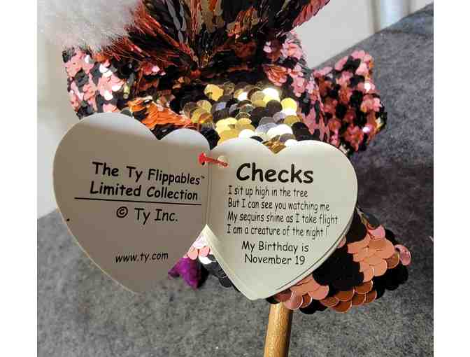 Checks - The Ty Flippables Limited Collection - Owl