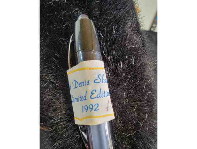 #6 Dennis Shaw Limited Edition Black Bear - 1992 Disney Collectible