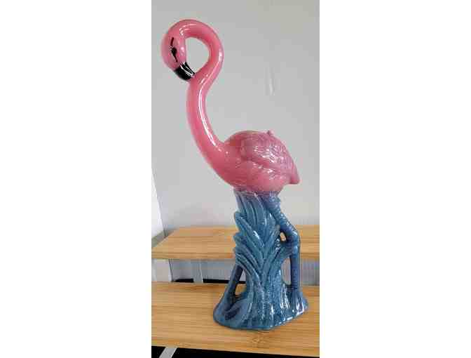 #6 Handmade Vintage Flamingo Candle 6" - Mid-Century Modern Flair from Portland, OR - Photo 1