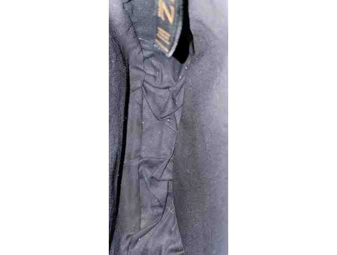 Liz Claiborne Pinstripe Purse Stylish & Spacious Excellent Condition - Photo 2