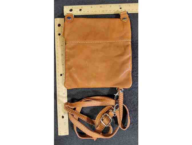 Tan Leather Bag - Made in Italy - Photo 2