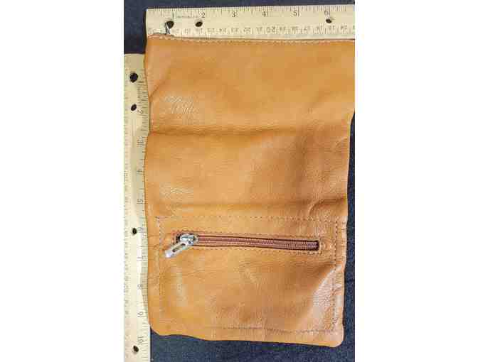 Tan Leather Bag - Made in Italy - Photo 3