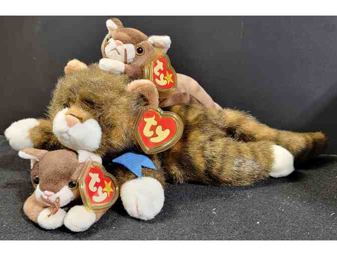Lot of three - TY Cat