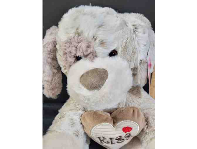 Valentine's Day plush dog - Kiss - NWT