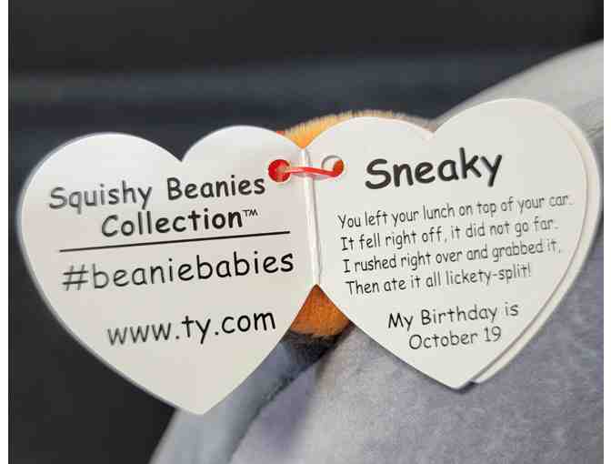 TY Sneaky the Raccoon - NWT