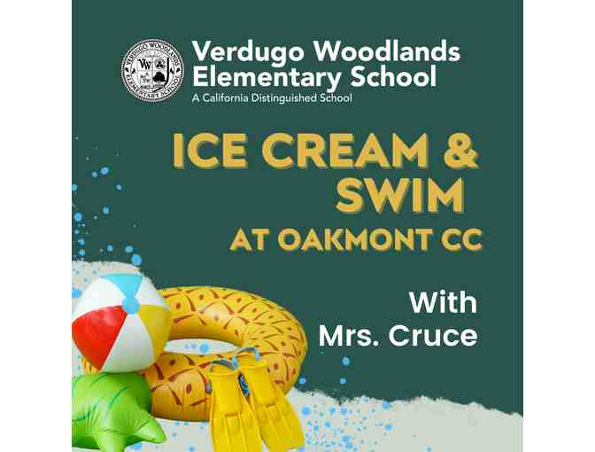 *VW* Summer swim and ice cream date at Oakmont Country Club with Mrs. Cruce (1 of 3) - Photo 1