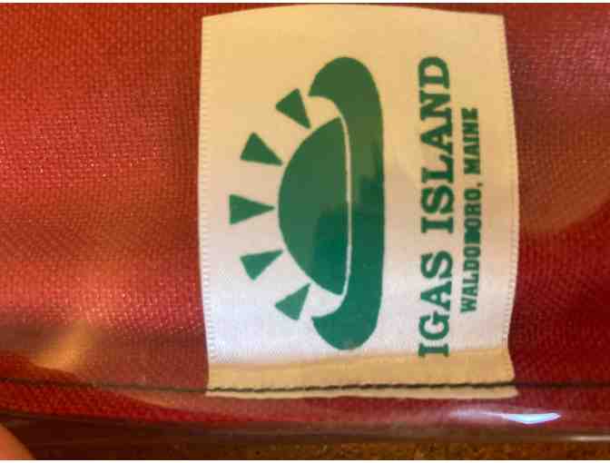 Igas Island 18' x 13' Red Map Case