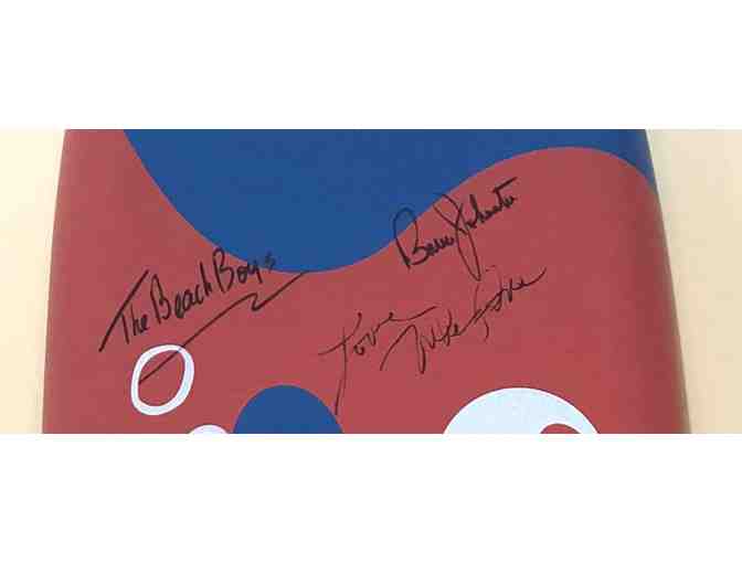Surfboard Autographed by The Beach Boys