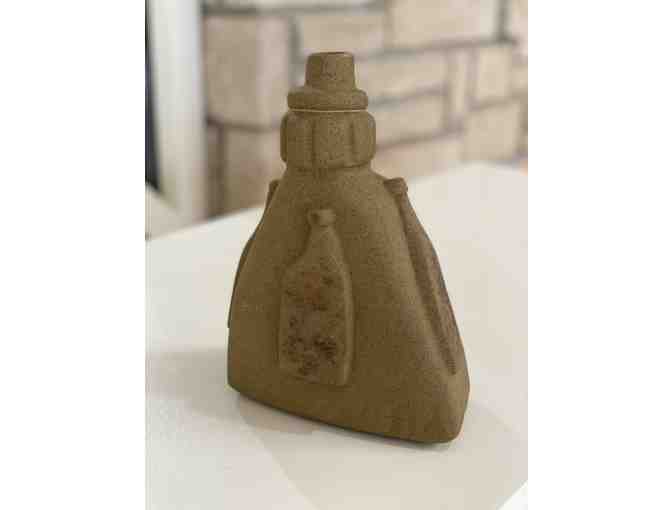 'The Wall' Bottle Carving