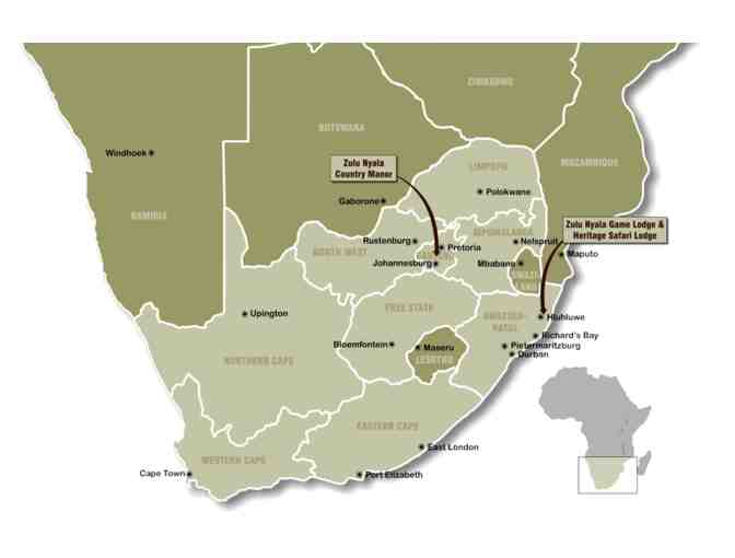 The African Dream: Zulu Nyala South African Photo Safari