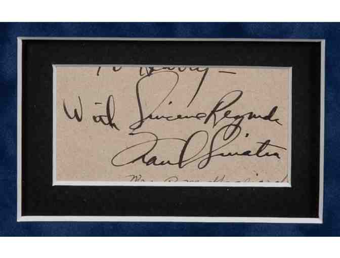 Rat Pack Ocean's 11 Autographed Las Vegas Display - Photo 2