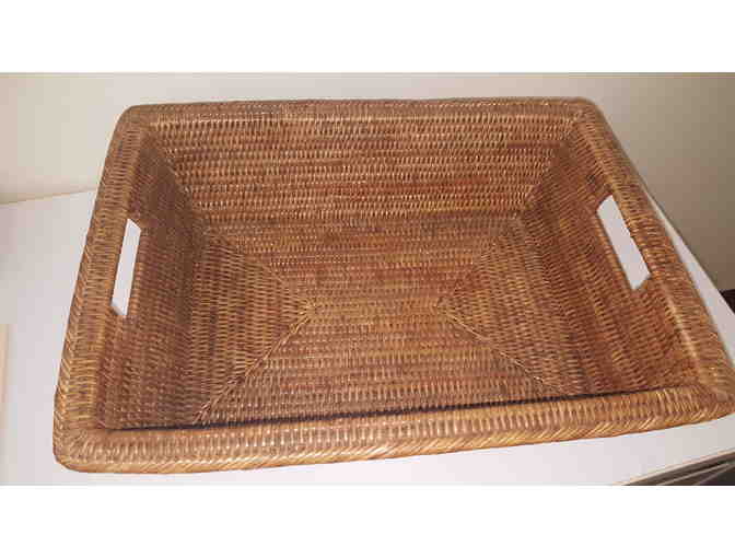 Rattan Woven Document Box/Tray