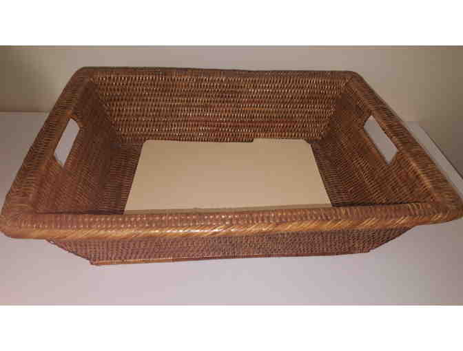 Rattan Woven Document Box/Tray