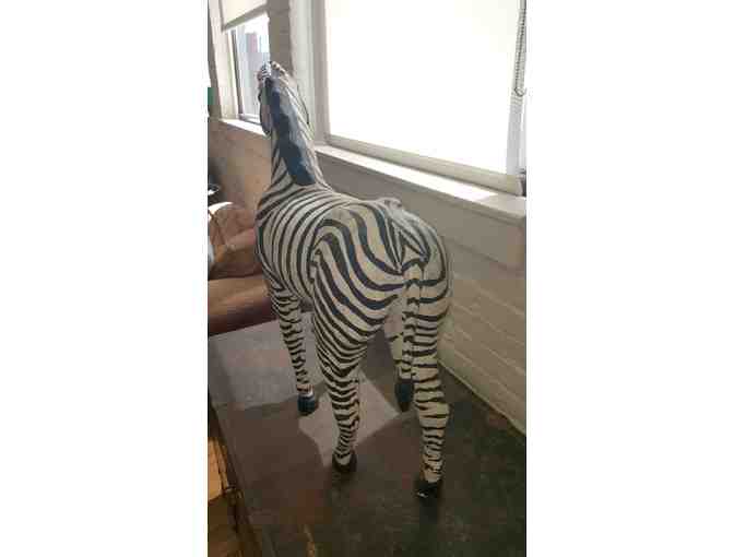 LARGE Handmade Zebra