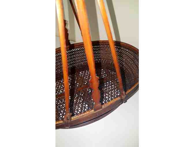 Antique Chinese woven basket
