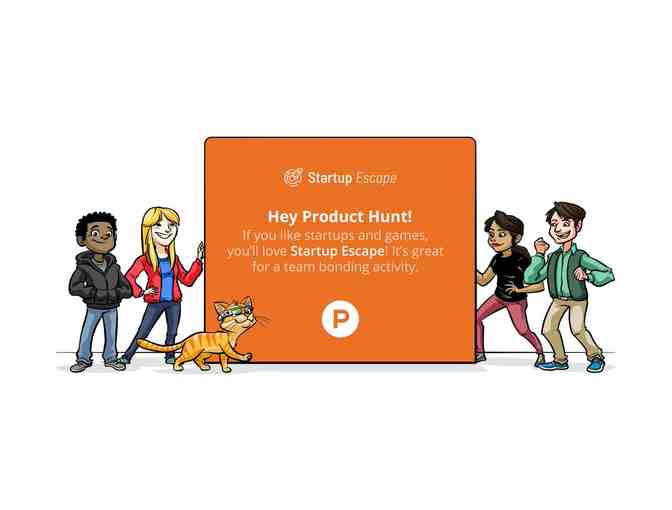 Startup Escape - 1 game for 10 people!