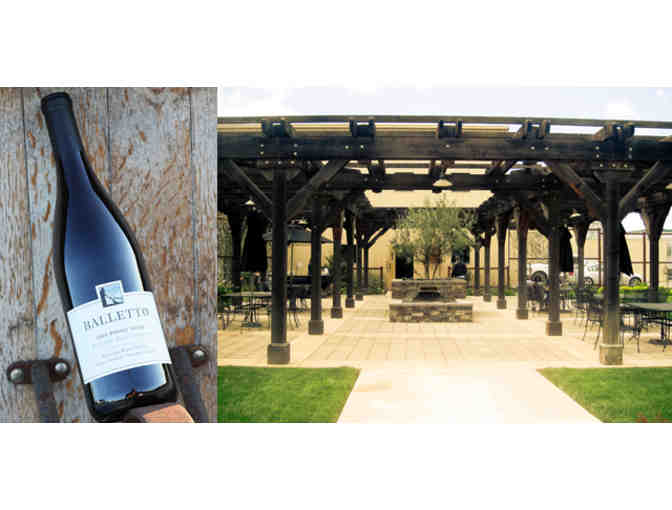 Balletto Vineyards -- Complete Tasting and Complimentary Bottles of Wine