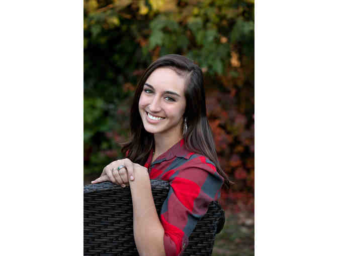 Studio Graduation Portrait by Mary Small Photography