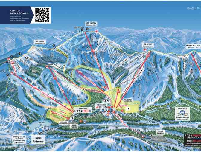 Sugar Bowl Resort Lift Tickets (2)