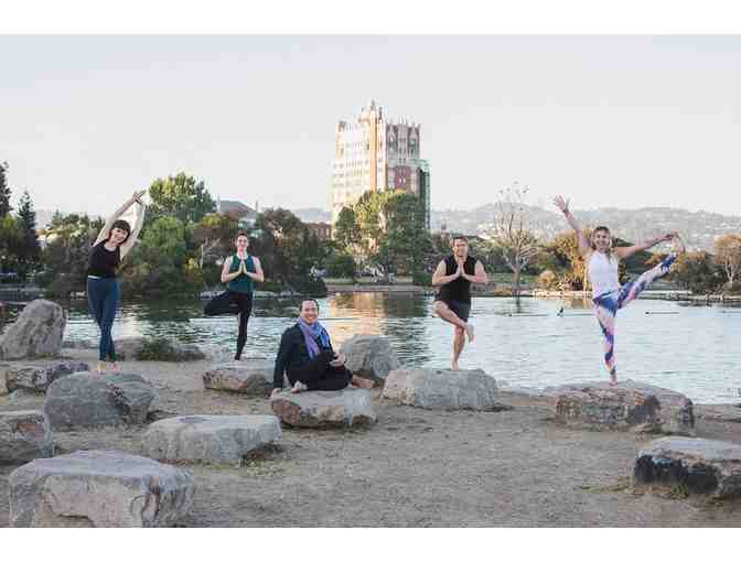 Silent Disco Yoga - Group Experience