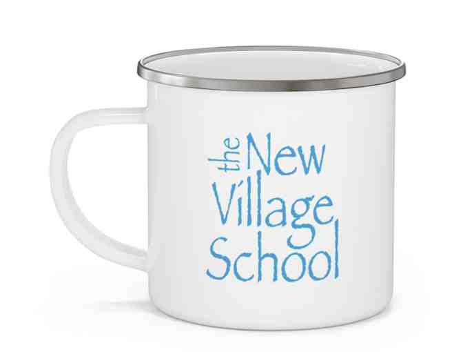 The New Village School Enamelware Mug