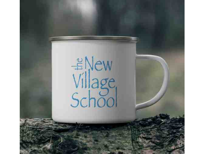 The New Village School Enamelware Mug