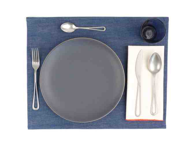 Placemats, Set of 4 in Denim | Mi Cocina