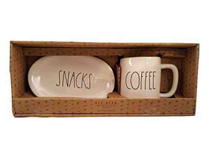 Rae Dunn Coffee And Snack Set