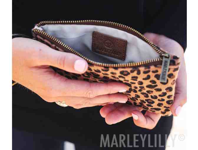 Leopard Wristlet